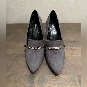 Nine West grey heels